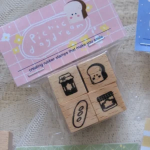 Eileen TAI Studio – Picnic Daydream 01 PINK – Stamp Set