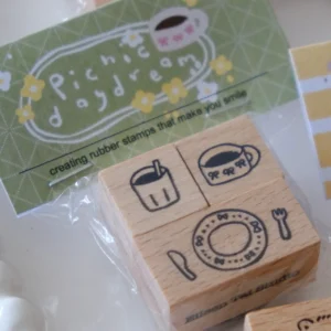 Eileen TAI Studio – Picnic Daydream 04 GREEN – Stamp Set