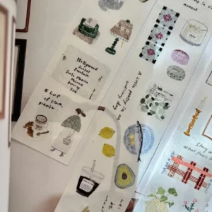PION – Cozy Mood – Kiss-cut Washi Tape
