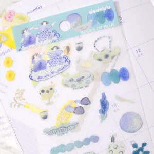 DODOLULU - Wave of Blue - Matte Sticker Sheet