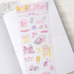 DODOLULU – British Garden – Matte Sticker Sheet