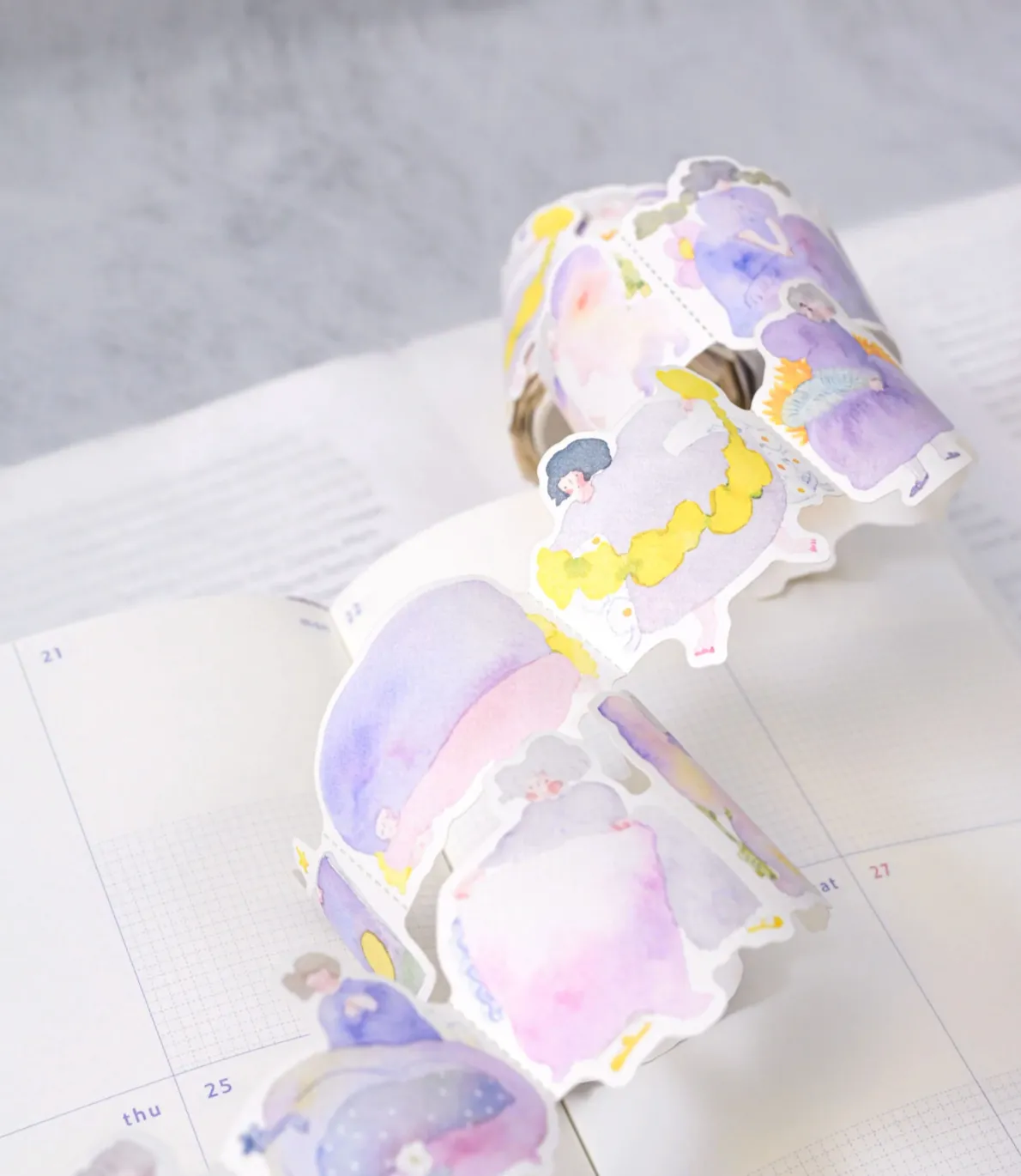 DODOLULU - Easy Afternoon - Memo Sticker Roll