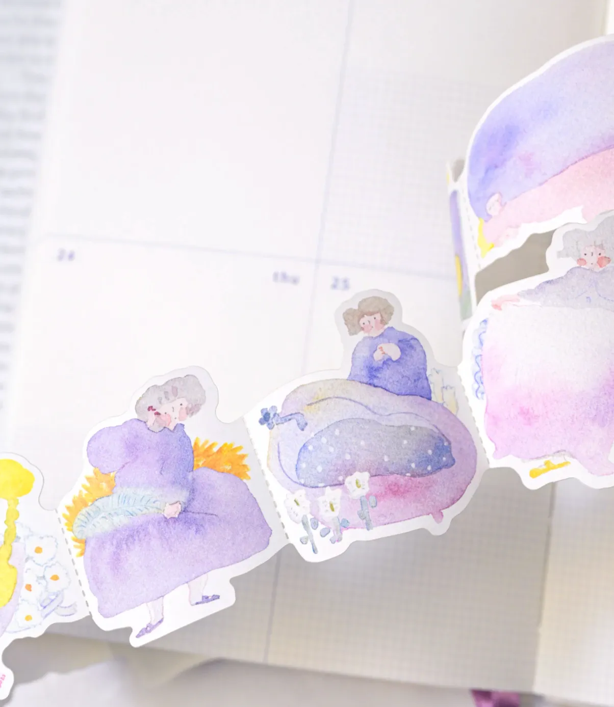 DODOLULU - Easy Afternoon - Memo Sticker Roll