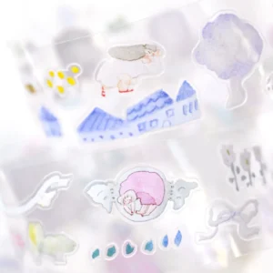 DODOLULU - When Birds Sing - Pre-cut Clear Sticker Roll