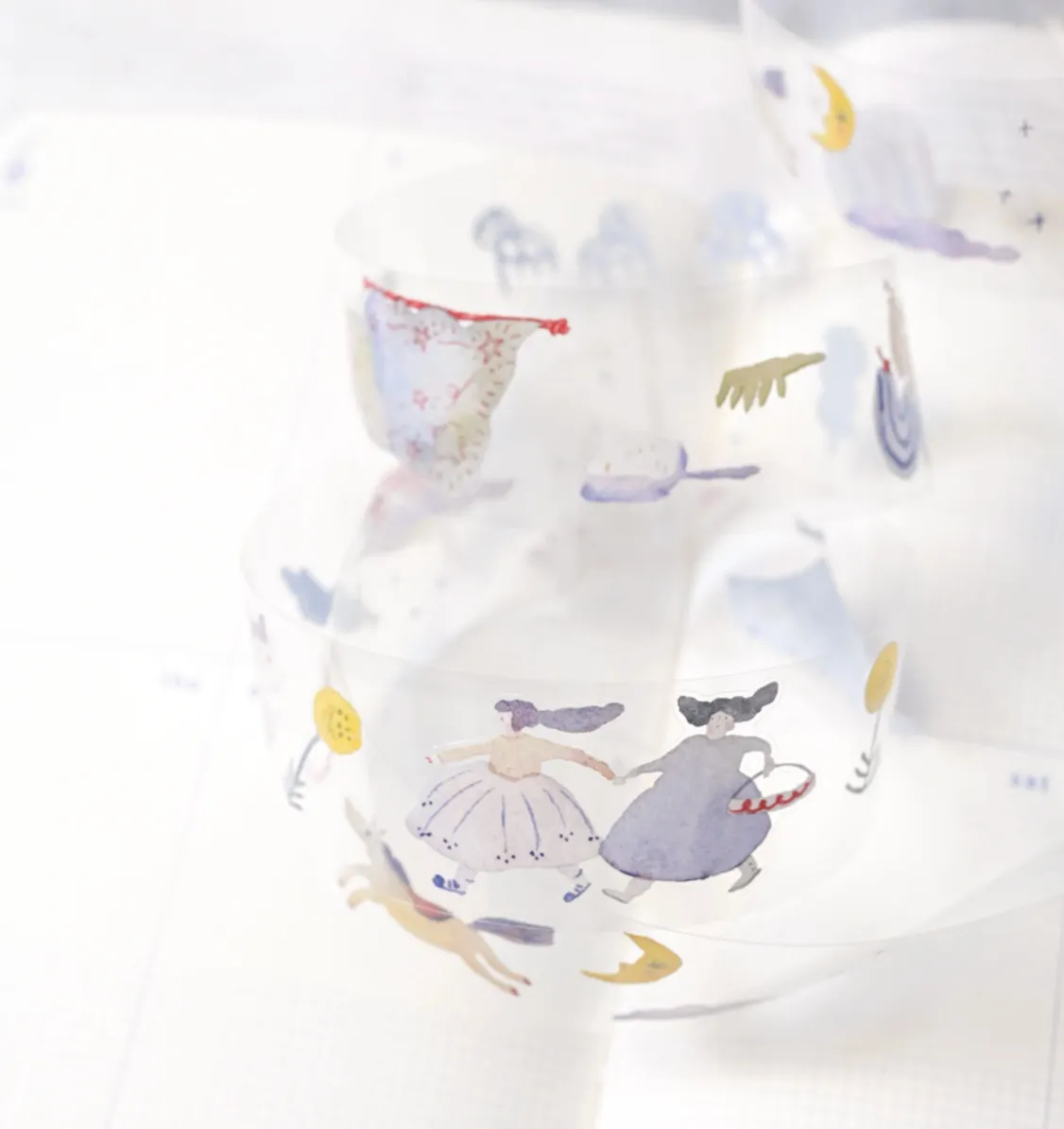DODOLULU - Miles Away - Pre-cut Clear Sticker Roll