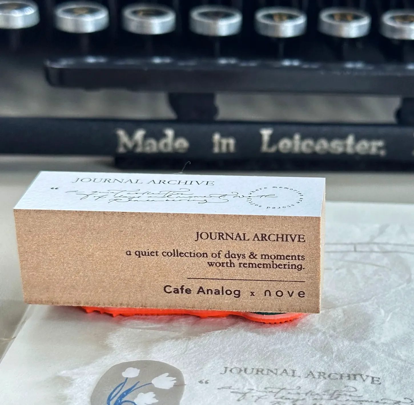 Cafe Analog x NOVE - Journal Archive - Exclusive Stamp