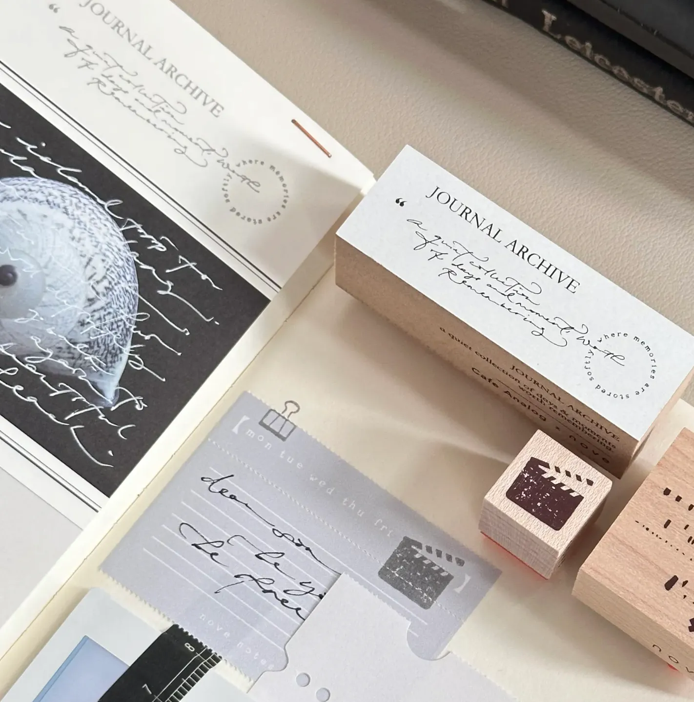 Cafe Analog x NOVE - Journal Archive - Exclusive Stamp