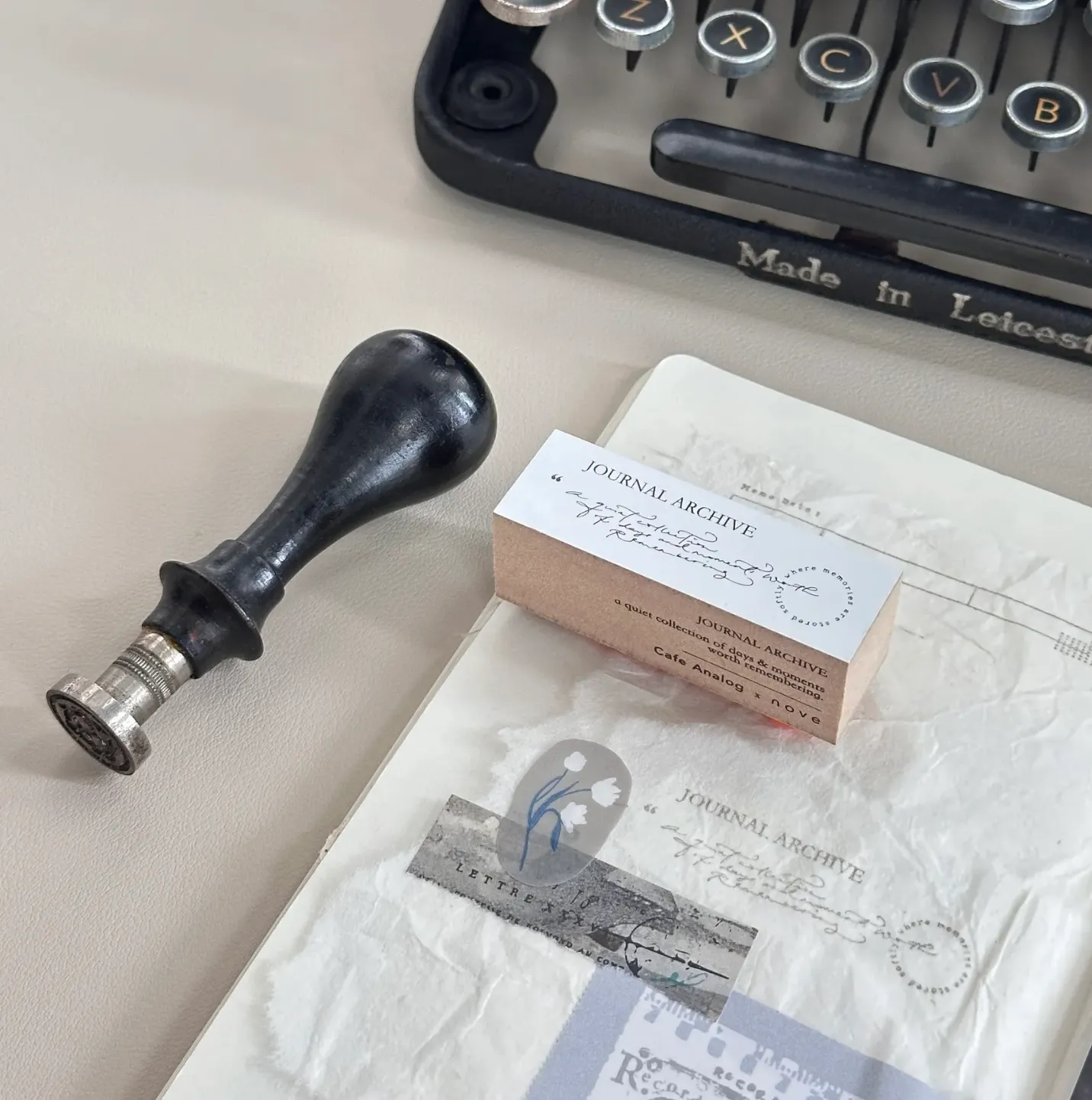 Cafe Analog x NOVE - Journal Archive - Exclusive Stamp