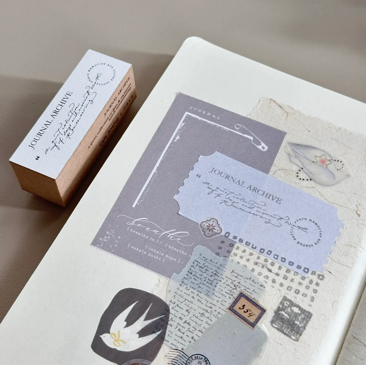 Cafe Analog x NOVE - Journal Archive - Exclusive Stamp