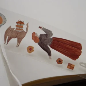 Ivy Snow - Sweet o'Clock - Kiss-cut PET Tape