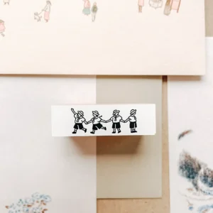 Kurashi no Gakkou – Holding Hands – Stamp