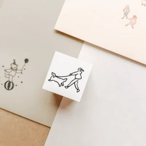 Kurashi no Gakkou – Walking My Dog – Stamp
