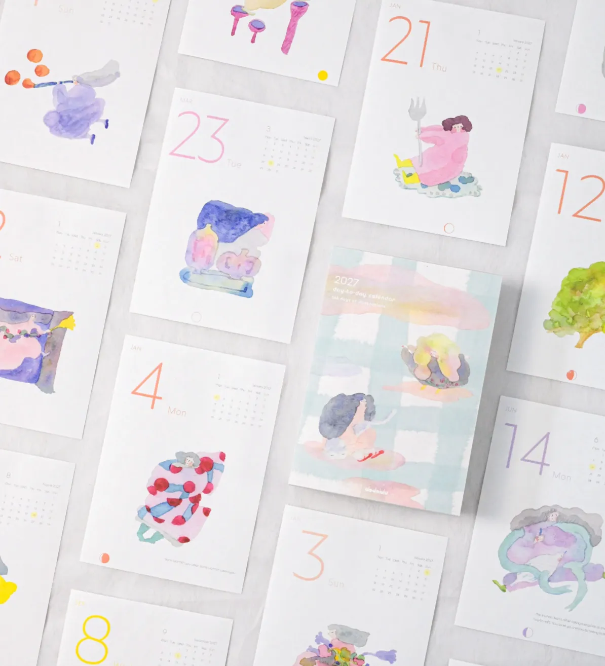 2027 - Dodolulu - 365 Daily Desk Calendar