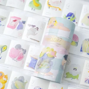 2027 - Dodolulu - 365 Washi Calendar Tape Set