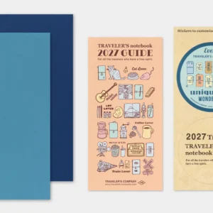 2027 - TRC Traveler's Notebook - Weekly + Memo Diary - Regular Size