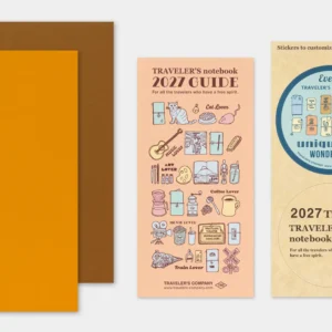 2027 - TRC Traveler's Notebook - Weekly Vertical Diary - Regular Size