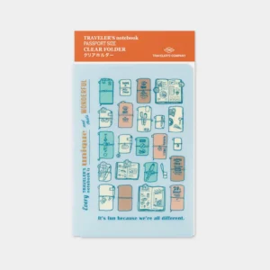 2027 – TRC Traveler’s Notebook – Clear Folder – Passport Size
