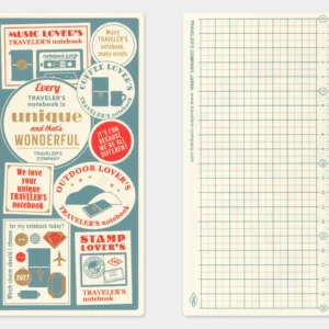 2027 – TRC Traveler’s Notebook – Underlay – Regular Size