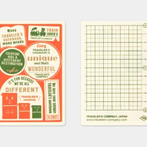 2027 – TRC Traveler’s Notebook – Underlay – Passport Size