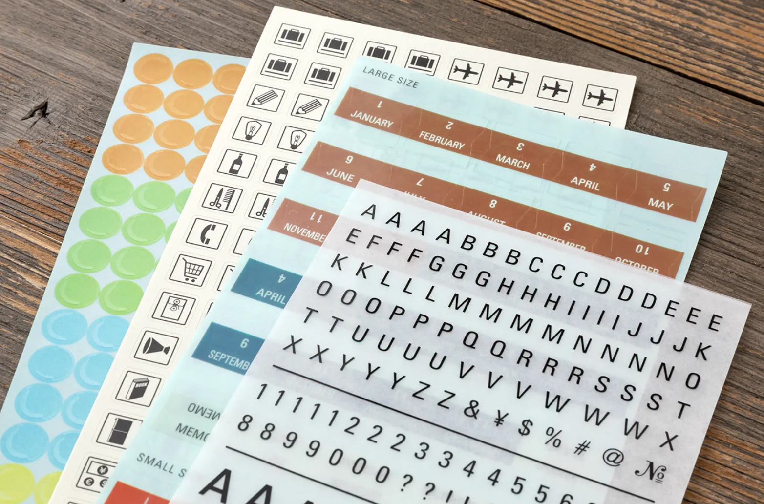 2027 - TRC Traveler's Notebook - Customized Sticker Set