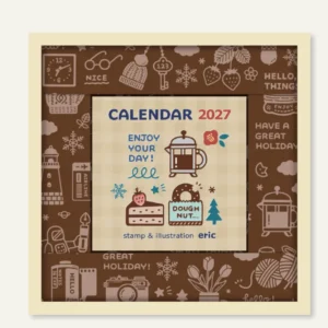 2027 – Eric Small Things Color – Mini Daily Calendar