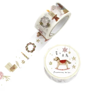 Miki Tamura – Star & Wooden Horse – Washi Tape