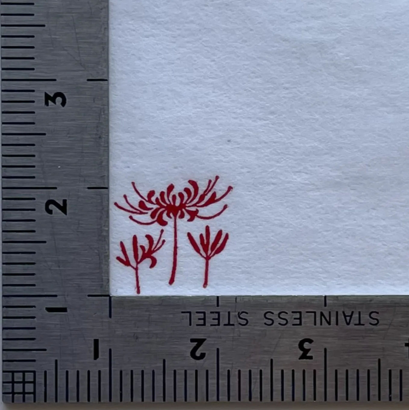 Kobo-Ren - Higanbana (Red Spider Lilies) - Exclusive Stamp