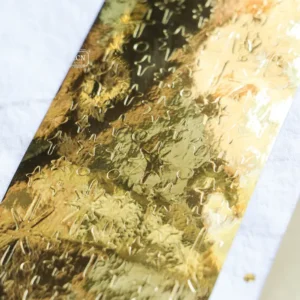 LCN - Lin Chia Ning - Star Glossy Gold - Kiss-cut PET Tape
