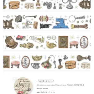 LCN - Lin Chia Ning - Treasure Hunting vol. 2 - Kiss-cut PET Tape