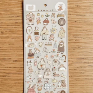 Ranmyu - Hello Bear Home Sweet Home - Sticker Sheet