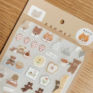 Ranmyu – Hello Cat Picnic Days – Sticker Sheet