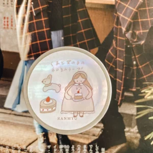 Ranmyu – Bear and Girl – Washi Paper Tape