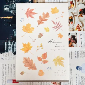NB – Autumn Leaves – Letter Pad