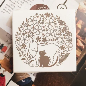 Kodomo No Kao – Atelier Naco Art Stamp x Natsuko Taguchi – CAT – Stamp