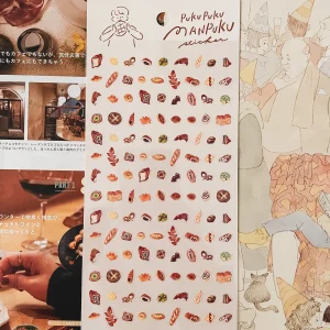 MindWave - Puku Puku Manpuku - Bread - Sticker