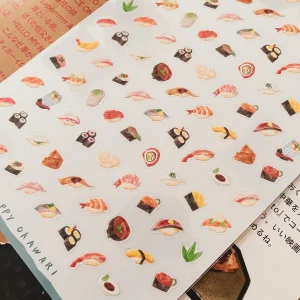 MindWave - Puku Puku Manpuku - Sushi - Sticker