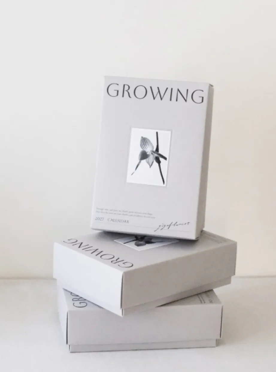 2027 - Yiyuflorist GROW Calendar - 365 Flower and Plants Calendar