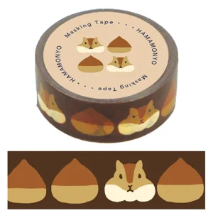 Hamamonyo - Autumn Squirrel - Washi Tape